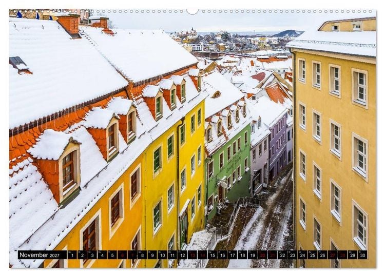 Produktbild: Mei&szlig;en Impressionen (Wandkalender 2027 DIN A2 quer), CALVENDO Monatskalender