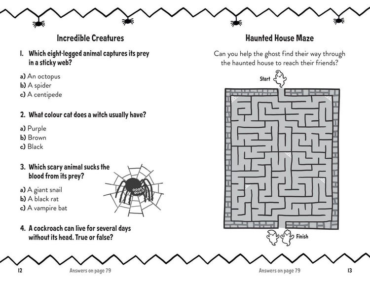 Produktbild: Amazing Halloween Puzzles and Quizzes