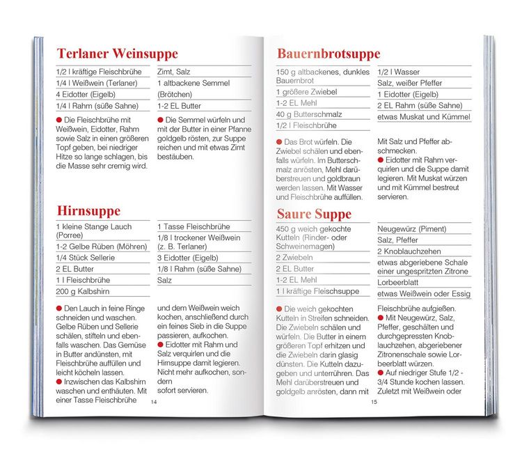 Produktbild: KOMPASS K&uuml;chensch&auml;tze S&uuml;dtiroler Spezialit&auml;ten