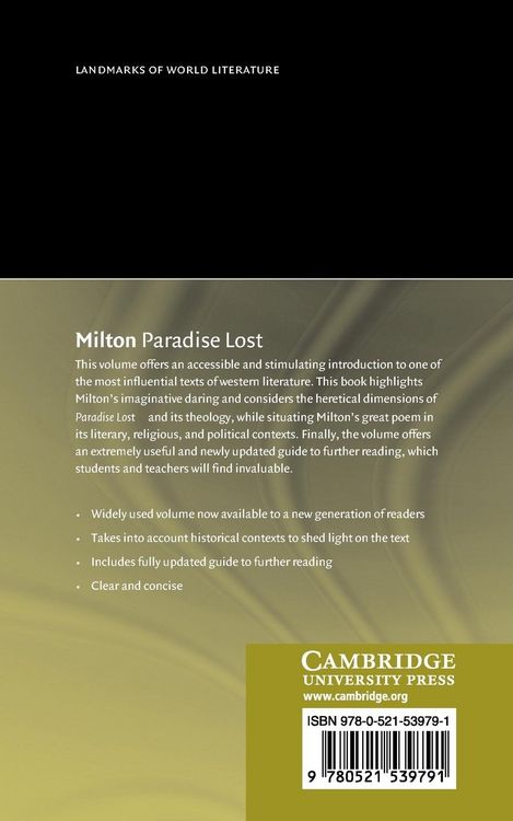 Produktbild: Milton Paradise Lost