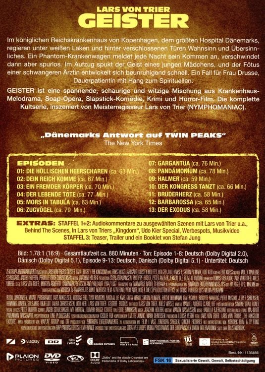 Produktbild: Geister: Die komplette Serie (Lars von Trier) [7 DVDs]