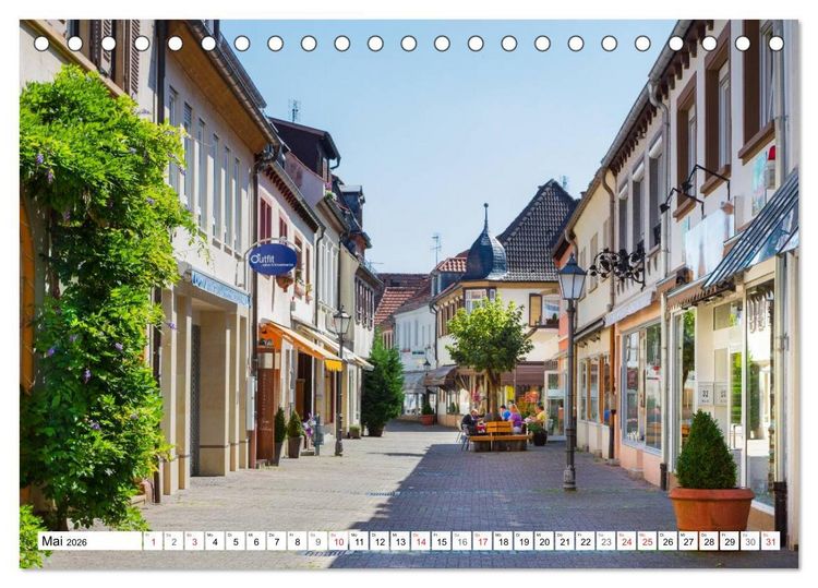 Produktbild: Bad Bergzaberner Land (Tischkalender 2026 DIN A5 quer), CALVENDO Monatskalender