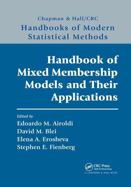 Produktbild: Handbook of Mixed Membership Models and Their Applications
