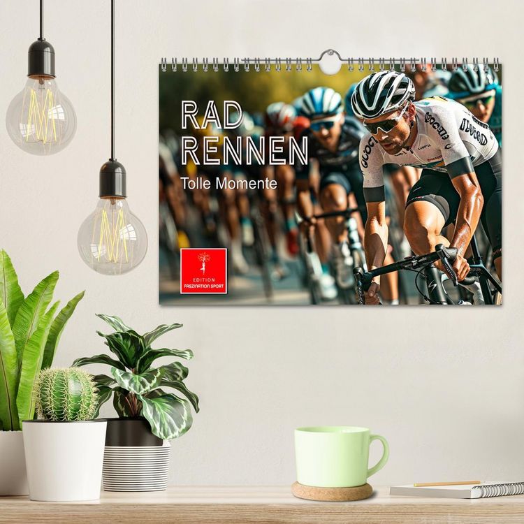 Produktbild: Radrennen - tolle Momente (Wandkalender 2026 DIN A4 quer), CALVENDO Monatskalender