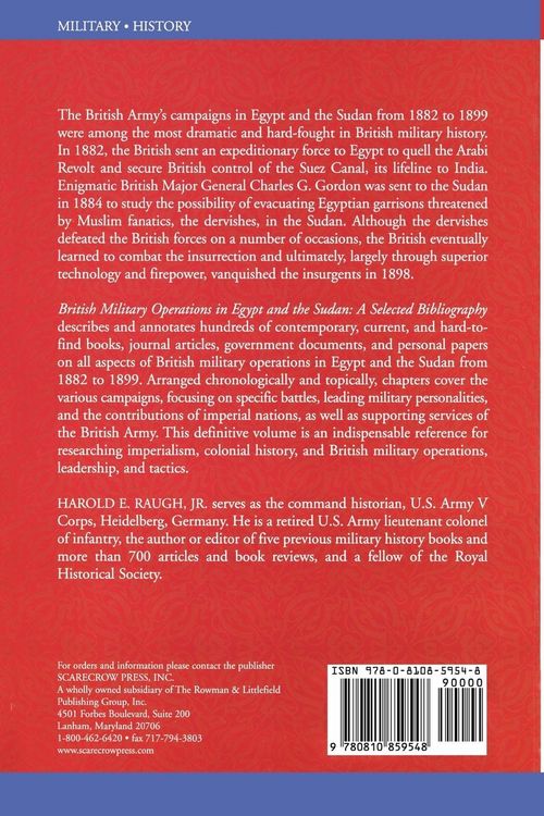 Produktbild: British Military Operations in Egypt and the Sudan