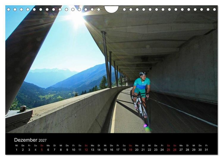 Produktbild: Alpenp&auml;sse auf dem Rennrad Vol. 1 (Wandkalender 2027 DIN A4 quer), CALVENDO Monatskalender
