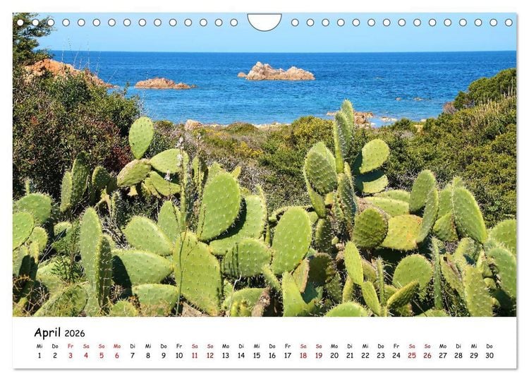 Produktbild: Sardinien - Ein St&uuml;ck Karibik im Mittelmeer (Wandkalender 2026 DIN A4 quer), CALVENDO Monatskalender