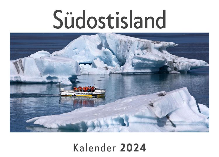 Produktbild: S&uuml;dostisland (Wandkalender 2024, Kalender DIN A4 quer, Monatskalender im Querformat mit Kalendarium, Das perfekte Geschenk)