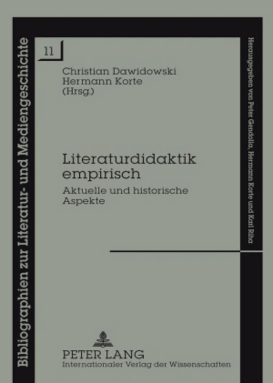 Produktbild: Literaturdidaktik empirisch