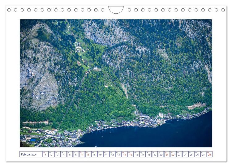Produktbild: Traumziel Hallstatt in &Ouml;sterreich (Wandkalender 2026 DIN A4 quer), CALVENDO Monatskalender