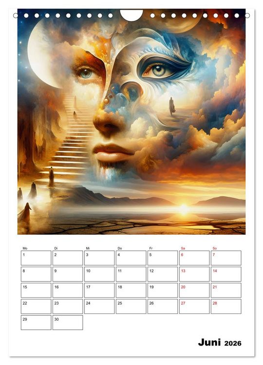 Produktbild: Treppen der Illusionen (Wandkalender 2026 DIN A4 hoch), CALVENDO Monatskalender