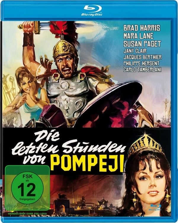 Produktbild: Die letzten Stunden von Pompeji - Extended Kinofassung (in HD neu abgetastet, Original-Extended+Deutsche Kinoversion)