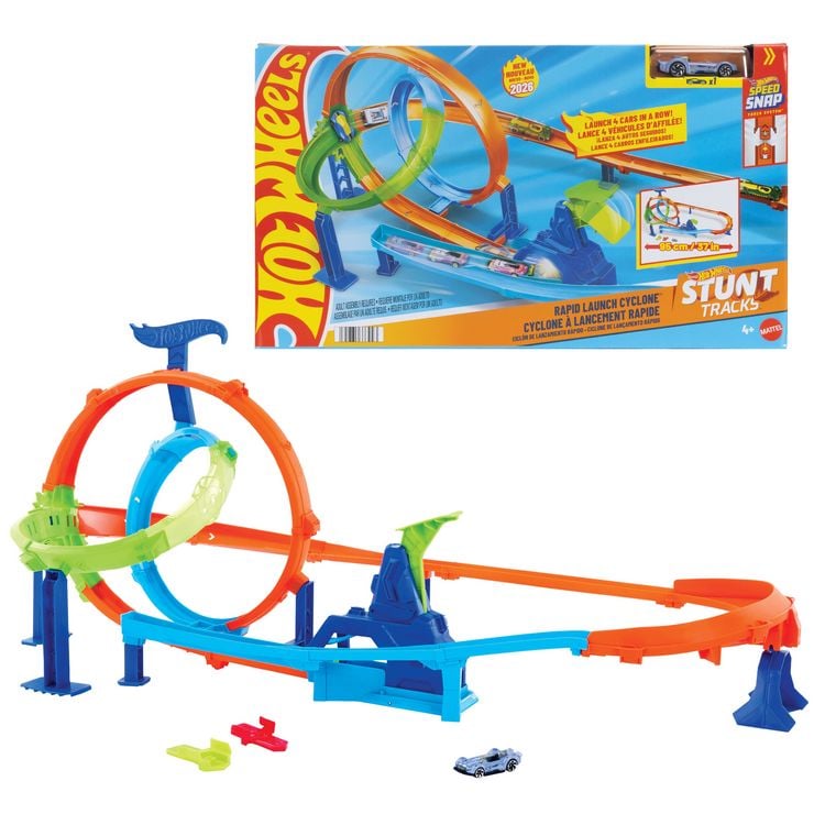 Produktbild: Hot Wheels Stunt Tracks Turbo Looping Set