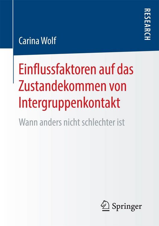 Produktbild: Einflussfaktoren auf das Zustandekommen von Intergruppenkontakt