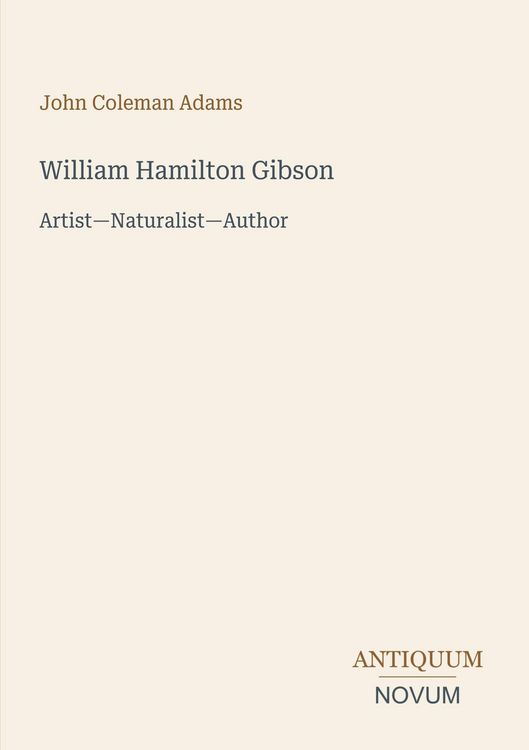 Produktbild: William Hamilton Gibson