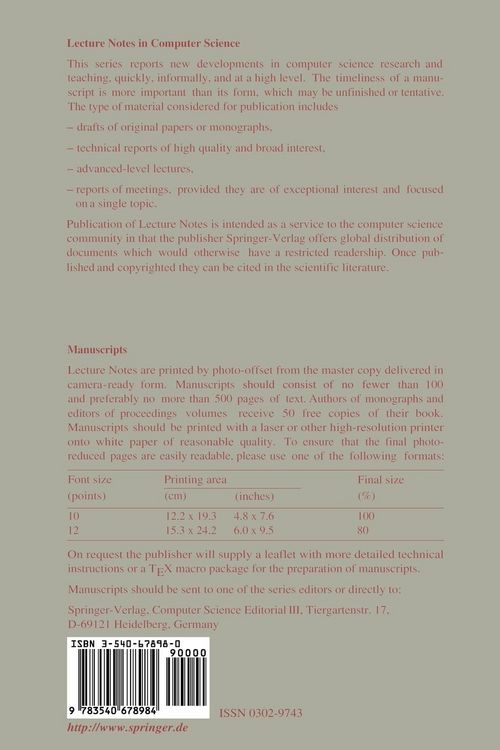 Produktbild: Recent Trends in Algebraic Development Techniques