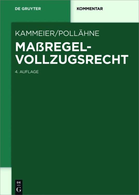 Produktbild: Maßregelvollzugsrecht