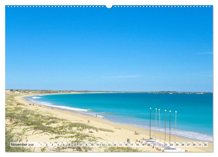 Produktbild: Australien - Kontraste (Wandkalender 2026 DIN A2 quer), CALVENDO Monatskalender