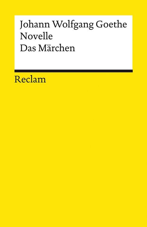 Produktbild: Novelle. Das Märchen