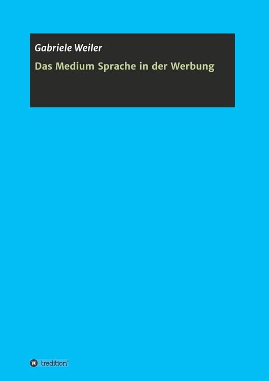 Produktbild: Das Medium Sprache in der Werbung
