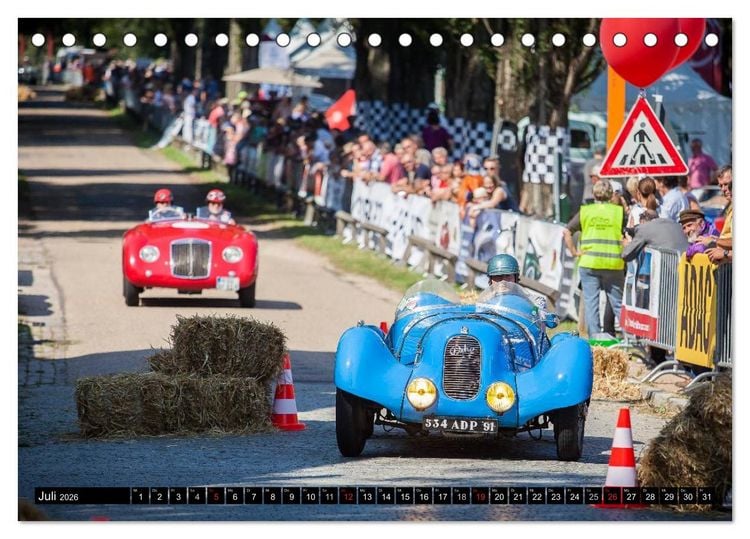 Produktbild: Die sch&ouml;nsten Oldtimer 2026 (Tischkalender 2026 DIN A5 quer), CALVENDO Monatskalender