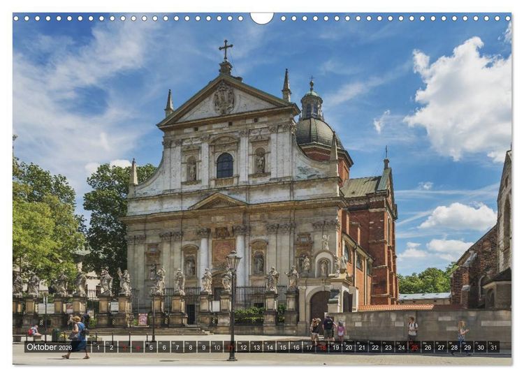 Produktbild: Ein Wochenende in Krakau (Wandkalender 2026 DIN A3 quer), CALVENDO Monatskalender