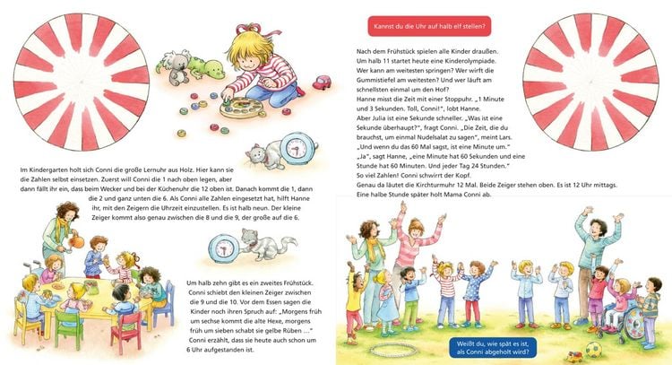 Produktbild: Conni-Pappbilderbuch: Conni lernt die Uhrzeit
