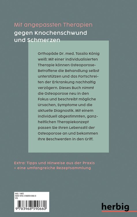 Produktbild: Das hilft bei Osteoporose - Alles zu Ursachen, Diagnostik und ganzheitlicher Behandlung
