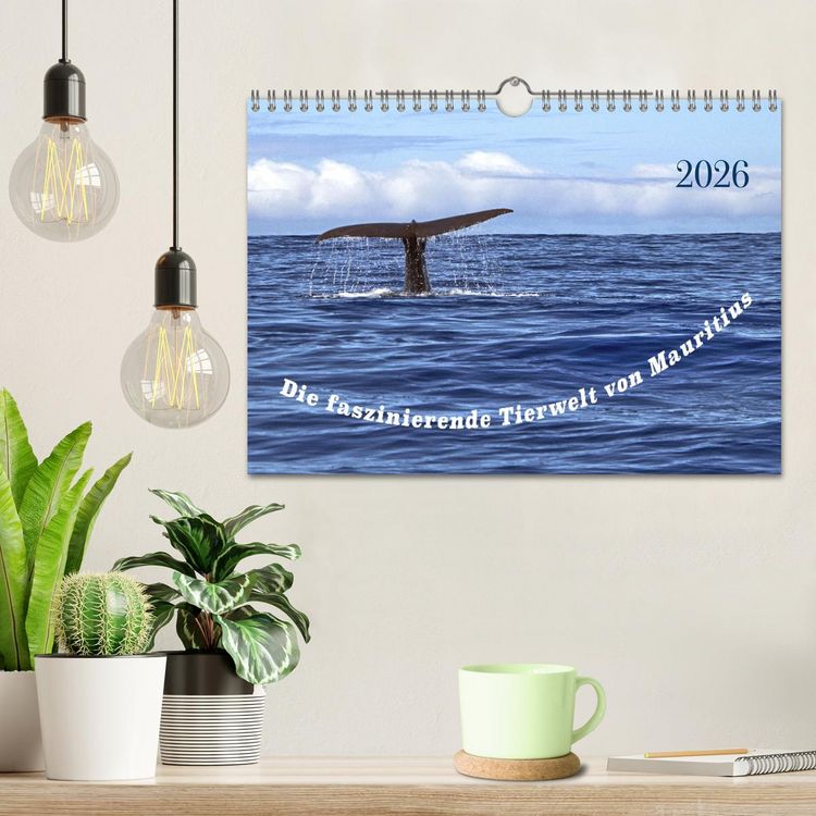 Produktbild: Faszinierende Tierwelt von Mauritius - Magische Momente der Natur (Wandkalender 2026 DIN A4 quer), CALVENDO Monatskalender