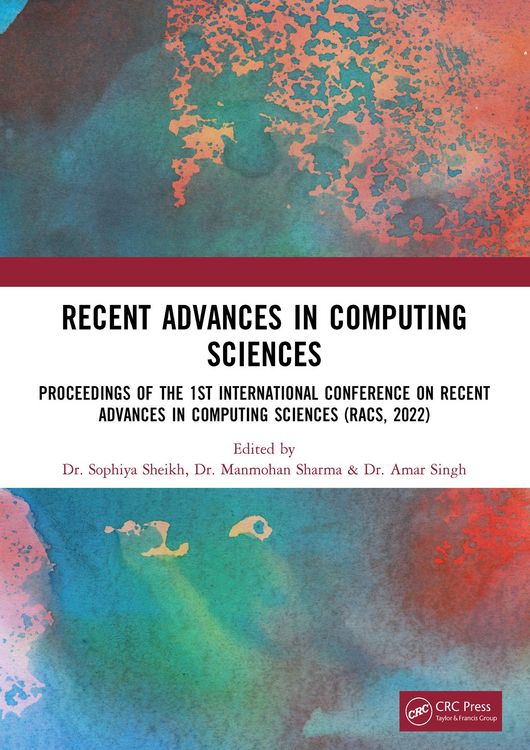 Produktbild: Recent Advances in Computing Sciences