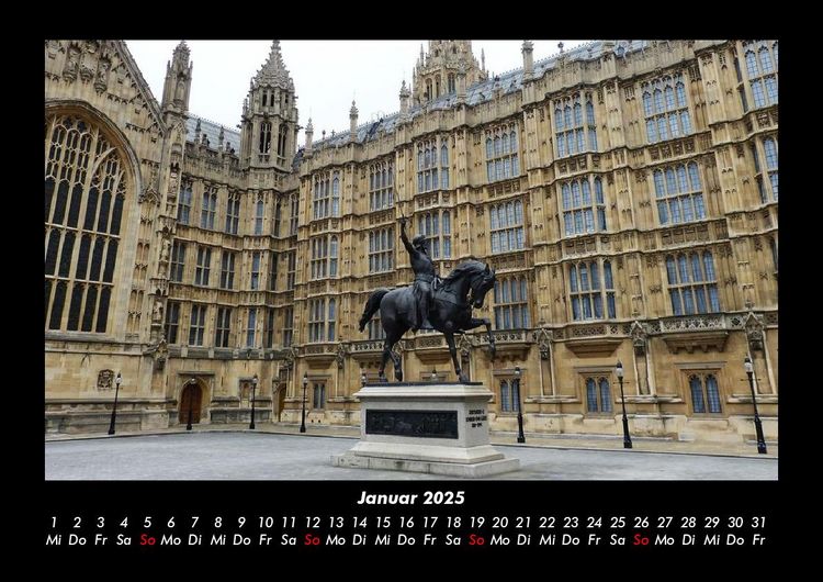 Produktbild: London 2025 Fotokalender DIN A3