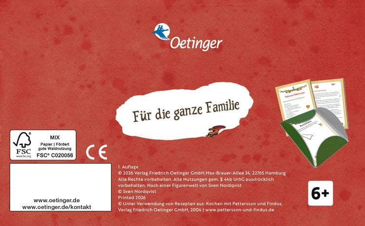 Produktbild: Pettersson und Findus feiern Weihnachten. Adventskalender