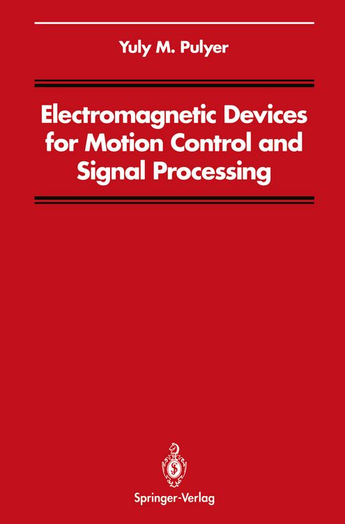 Produktbild: Electromagnetic Devices for Motion Control and Signal Processing