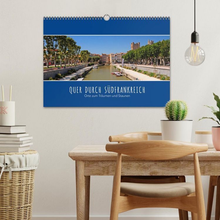 Produktbild: Quer durch S&uuml;dfrankreich (Wandkalender 2026 DIN A3 quer), CALVENDO Monatskalender