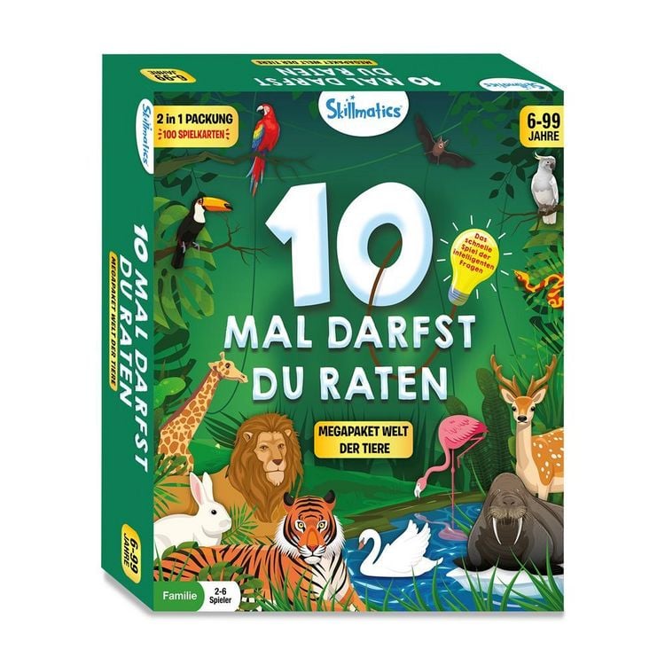 Produktbild: 10 Mal Darfst Du Raten - Welt der Tiere Megapaket