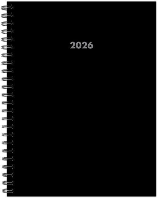 Produktbild: Basic Black 2026 6.5 X 8.5 Weekly Monthly Softcover Planner