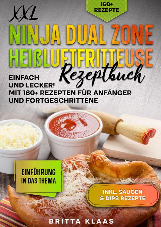 Produktbild: XXL Ninja Dual Zone Hei&szlig;luftfritteuse Rezeptbuch