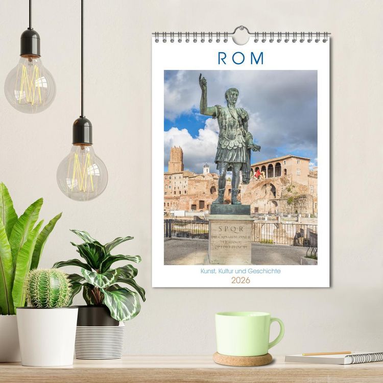 Produktbild: Rom - Kunst, Kultur und Geschichte (Wandkalender 2026 DIN A4 hoch), CALVENDO Monatskalender