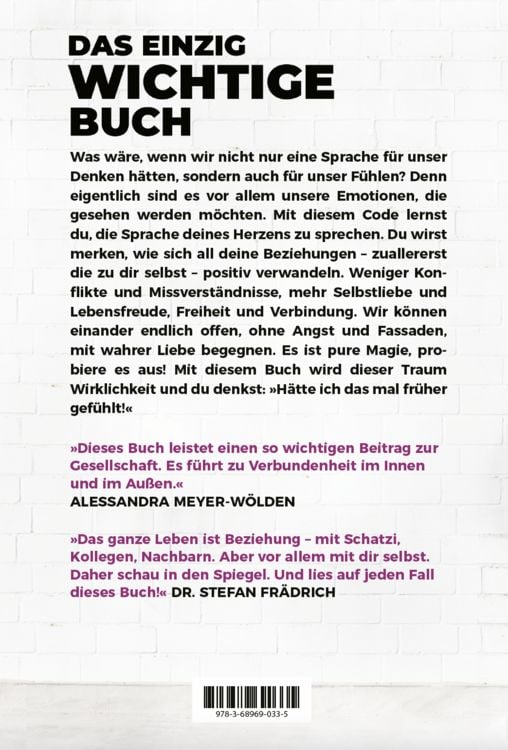 Hätte ich das mal früher gefühlt!