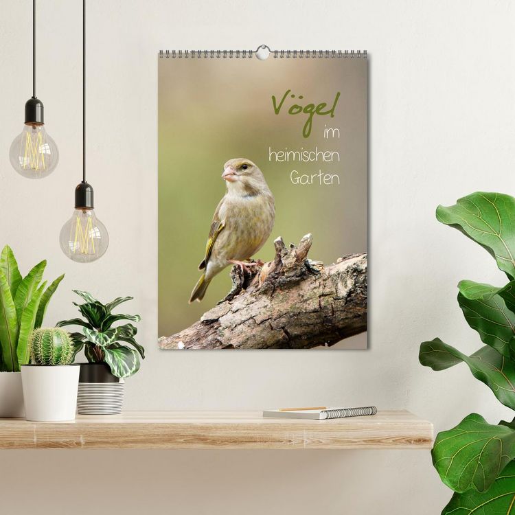 Produktbild: V&ouml;gel im heimischen Garten (Wandkalender 2026 DIN A3 hoch), CALVENDO Monatskalender