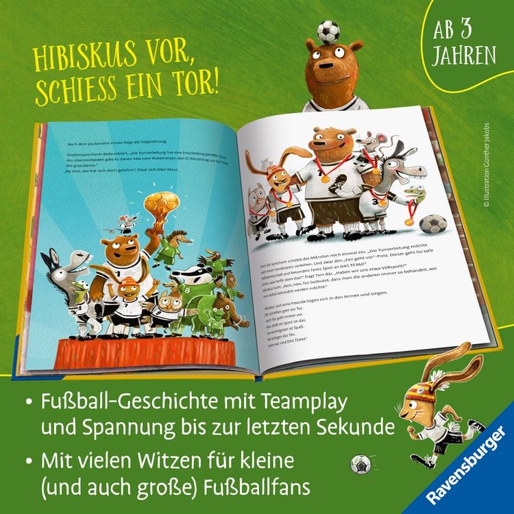 Produktbild: Hase Hibiskus und die Fu&szlig;ball-Waldmeisterschaft