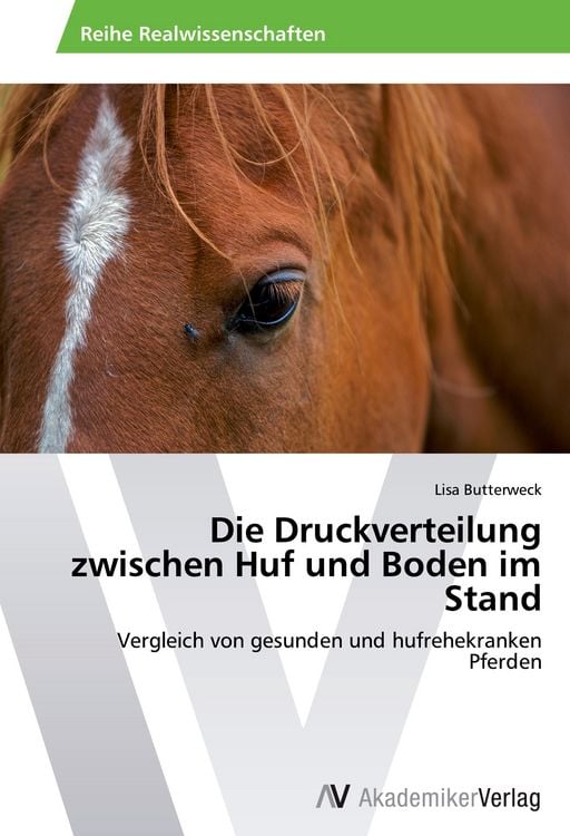 Produktbild: Die Druckverteilung zwischen Huf und Boden im Stand