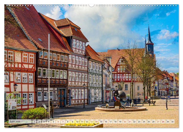 Produktbild: Duderstadt Impressionen (hochwertiger Premium Wandkalender 2026 DIN A2 quer), Kunstdruck in Hochglanz