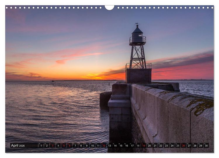 Produktbild: Wilhelmshaven maritim (Wandkalender 2026 DIN A3 quer), CALVENDO Monatskalender