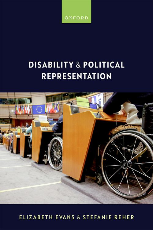 Produktbild: Disability and Political Representation