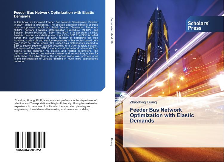 Produktbild: Feeder Bus Network Optimization with Elastic Demands