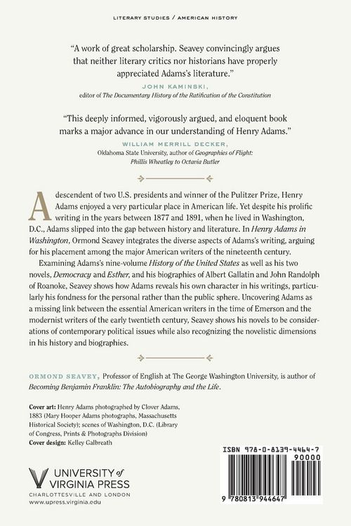 Produktbild: Henry Adams in Washington