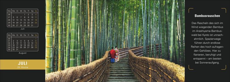 Produktbild: Eine Reise um die Welt Premium-Tischplaner 2027 - Wochenkalender mit 53 Fotografien