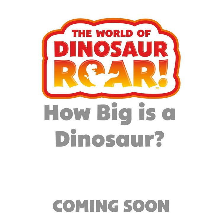 Produktbild: The World of Dinosaur Roar!: How Big is a Dinosaur?