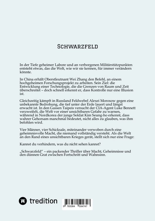 Produktbild: Schwarzfeld